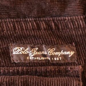 Polo Jean Company Ralph Lauren MFG. Corduroy, Preppy , Cottage Core beautiful
